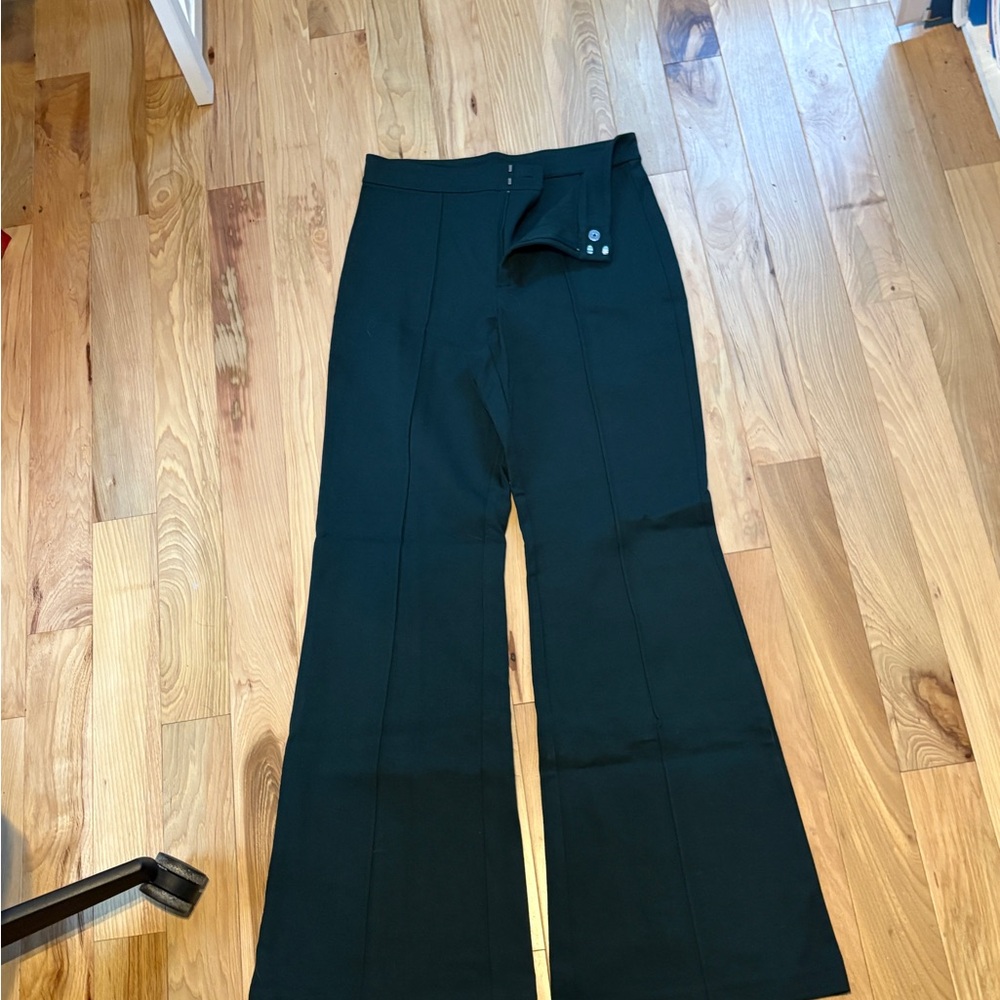 Elegant Forrest Green Flared Trousers